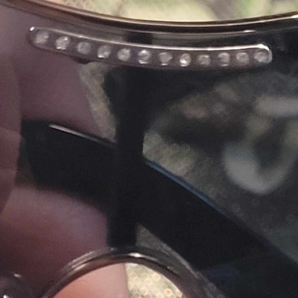 Dolce and Gabbana Black and sliver with Swarovski crystal's sunglasses π - Picture 6 of 11